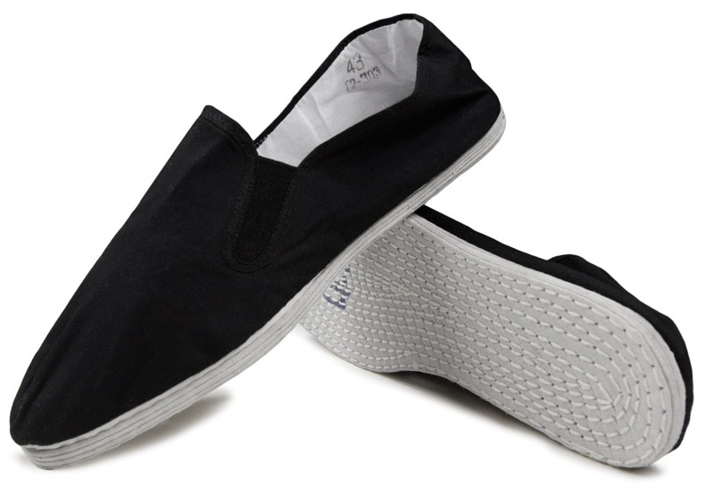 Cotton sole tai chi slippers