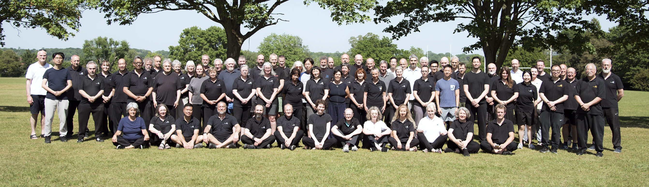 group photo of everyone at the retreat
